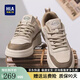 海瀾之家（HLA）男鞋秋季2025新款經(jīng)典板鞋厚底網(wǎng)面鞋透氣帆布鞋輕奢潮休閑鞋子男 卡其色 41 【標(biāo)準(zhǔn)運(yùn)動(dòng)鞋碼】