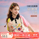 ASK JUNIOR女童夏裝2025薄款透氣撞色甜美可愛休閑短袖t桖女童 米白色 160