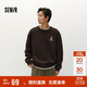 森馬（Semir）史努比系列衛衣男冬季寬松印花情侶裝大學(xué)生青年上衣101724116212