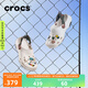 crocs卡駱馳經(jīng)典特林洞洞鞋男女同款拖鞋耐磨休閑鞋|206340 粉筆色-0WV 41 /42(260mm)