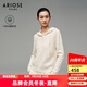 艾諾絲雅詩(shī)【商場(chǎng)同款】冬季新款100%綿羊毛針織衫連帽內(nèi)搭毛衣31118091 奶油米 M
