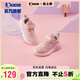喬丹（QIAODAN）商場(chǎng)同款童鞋女童運動(dòng)鞋秋冬款革面跑步鞋小童鞋子-31