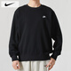 耐克（NIKE）衛(wèi)衣男士25秋季新款運動服裝跑步長袖針織圓領(lǐng)外套加絨保暖套頭衫 010法式毛圈/曬圖退5 2XL 【185】體重170~190斤左右
