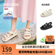 斯凱奇（Skechers）女鞋休閑洞洞鞋緩震舒適百搭透氣111646 全黑色/BBK 36