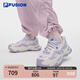FILA FUSION斐樂(lè)潮牌女鞋 硬糖丨奶茶上新厚底鞋子2025新款老爹鞋 浪漫紫/冬日白-OW 36.5
