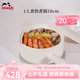琺寶（staub）手作粗陶砂鍋煲湯鍋燉鍋燉肉湯鍋煲仔飯家用燜飯煮粥稻米白 18cm單柄砂鍋（防溢設(shè)計(jì)） 1.3L