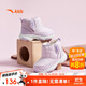 安踏兒童男女?huà)胪扌Ｅビ畫(huà)胗淄瘜W(xué)步鞋加絨高幫棉鞋A22440057