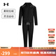 安德瑪（UNDERARMOUR）春夏Rival Tricot女子輕便運動(dòng)休閑套裝6001966 黑色001 XXL