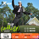 特步（XTEP）女子外套拼色風(fēng)衣復古運動(dòng)戶(hù)外寬松舒適百搭