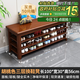 木詩(shī)風(fēng)雅實(shí)木換鞋凳家用門(mén)口鞋柜坐凳一體入門(mén)網(wǎng)紅多層多功能鞋架落地鞋架 全實(shí)木01.0米胡桃色【三層】