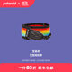 寶麗來(lái)（Polaroid） 拍立得相機固定可調節式肩帶（多色可選） 寬形相機背帶 彩虹黑