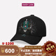 SWOF CARE[5折專(zhuān)享]思沃福DEAR DEER麋鹿刺繡帽子 網(wǎng)孔透氣夏季男女棒球帽 Black/黑色 均碼 【建議頭圍56-60cm佩戴】