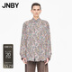 JNBY/江南布衣【商場(chǎng)同款】25秋新品襯衫棉質(zhì)花卉長(cháng)袖寬松5P8214120