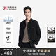 勁霸男裝（K-Boxing）秋冬時尚肌理胸前袋短版茄克NKDN3363黑色L