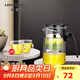 明尊（LIGHTKING）茶水分離杯玻璃茶壺飄逸杯泡茶壺茶水分離玻璃茶具單壺家用花茶壺 G-11【500ml】