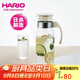 HARIO日本進(jìn)口冷水壺大容量耐熱玻璃杯涼水壺茶果汁杯1400ML