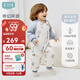 ibaby【7A抑菌主推】25年新款嬰兒秋冬季防踢兒童針織夾棉分腿恒溫睡袋 【20-24℃】60g舒適款-奇幻環(huán)游 90碼【推薦身高80-90cm】