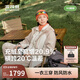 波司登25年鵝絨沖鋒衣羽絨服疊變女士寬松短款戶(hù)外防風(fēng)三合一外套