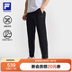 FILA 斐樂(lè )官方靈動(dòng)褲針織長(cháng)褲男2025年夏薄款涼感防曬健身直筒運動(dòng)褲