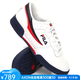 斐樂（FILA）男鞋板鞋運動鞋春秋Original休閑鞋簡約耐磨時尚經(jīng)典輕便減震透氣 150 WHITE/NAVY撞色白鞋 經(jīng)典 41 碼=US8