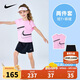 NIKE 耐克童裝女童背心+短裙2件套2025年夏季兒童帶安全褲套裝