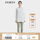 PORTS寶姿商場同款早秋新款女裝月光白休閑連帽衛(wèi)衣LD9N062HCC027 奶白色 M