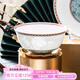 古鎮(zhèn)陶瓷碗個(gè)人專用陶瓷碗飯碗家用景德鎮(zhèn)飯碗米飯碗湯碗玲瓏瓷青花瓷白瓷 吉祥如意 飯碗單個(gè) (買5贈(zèng)1)