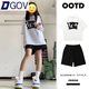 DGOV學(xué)院風(fēng)夏季新款套裝女學(xué)生日系寬松短袖T恤休閑短褲套裝運動(dòng)上衣 白色短袖+短褲 【套裝】 XS 【推薦55-70斤】