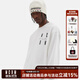 MEDM【王鶴棣同款】國潮牌長(cháng)袖t恤男女春秋季打底衫LOGO刺繡寬松 白色（現貨） L