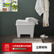 宜家（IKEA）BURSJON波斯昂儲物凳家用儲物矮凳換鞋凳家用 儲物凳白色
