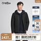 金利來(lái)【三防/鵝絨/抑菌】秋冬新款羽絨服男連帽商務(wù)休閑保暖御寒外套 黑色-99 L 175/92A 推薦130-140斤