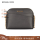 MICHAEL KORS【品牌直供】輕奢女包休閑單肩斜挎包貝殼包禮物女送禮 35F1GTVC6T BLACK 黑色