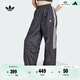adidas經(jīng)典休閑寬松運動(dòng)褲女裝秋季阿迪達斯官方三葉草   黑色   S