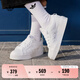 adidas NIZZA PLATFORM厚底增高運動(dòng)帆布鞋男女阿迪達斯三葉草   白   38