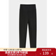 獨束大碼女裝加絨彈力打底鯊魚(yú)褲女冬裝新款暖氧吧絨感提臀瑜伽褲子 黑色 XL