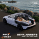 Havnby安溫白適用特斯拉煥新ModelY車(chē)載床墊單人后排露營(yíng)午休睡覺(jué)氣墊床 煥新Y單人純海綿躺平墊