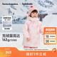 巴拉巴拉女童羽絨服冬裝三麗鷗外套防護保暖時(shí)尚洋氣【庫洛米IP】 紅色調00366-白鴨絨 120 充絨量114g