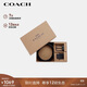 蔻馳（COACH）【品牌直供】男士雙面雙頭腰帶皮帶禮盒裝 30MM 黑灰色拼色CW374