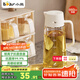 小熊（Bear）油壺 調(diào)料瓶抗菌玻璃油瓶醬油瓶600ml 自動開合不掛油CX-W0058