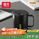 富光馬克保溫杯316不銹鋼帶蓋大容量辦公學(xué)生咖啡茶杯水杯子400ml