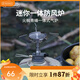 火楓（FIRE-MAPLE）戶外露營(yíng)青峰一體式防風(fēng)氣爐頭便攜收納折疊燃?xì)庠罹叩巧揭按堆b備 [防風(fēng)電打火]暗淡灰