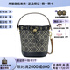 湯麗柏琦TORY BURCH【娜扎同款】湯麗柏琦手提包波士頓包女士水桶包斜挎包 海軍藍色：小桶18*11*14
