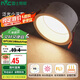 雷士照明（NVC）LED嵌入式防眩筒射燈客廳過道玄關(guān)米雪防眩10W暖白開孔90-95mm