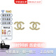 香奈兒（Chanel）耳環(huán) 時(shí)尚經(jīng)典雙C耳釘 女款 生中秋送禮送女友媽媽中秋送禮 金色ABA711B10484NN009 均碼