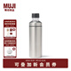 無印良品（MUJI）不銹鋼 可裝碳酸飲料 保冷水杯 保溫杯子大容量 銀白色 700ml