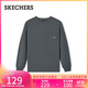 斯凱奇（Skechers）2025春秋男女同款圓領(lǐng)時(shí)尚潮流百搭運動(dòng)打底衫L325U033