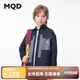 MQD馬騎頓童裝男童牛仔襯衫24年學(xué)院感兒童襯衣外套 原牛仔色 150cm