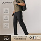 巍德（VAUDE）登山褲戶外商務(wù)休閑褲柔軟抗皺吸濕排汗防風(fēng)防潑水徒步軟殼褲男褲 VAUDE黑-VG2525301【輕殼直筒】 XL