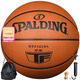 斯伯?。⊿PALDING）籃球七號TF-殿堂系列室內款牛皮材質(zhì)7號籃球