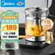 美的（Midea）養生壺 1.8L全自動(dòng)大容量煮茶壺燒水壺316L母嬰不銹鋼全盤(pán)加熱電熱水壺恒溫花茶壺煮茶器YS18P305